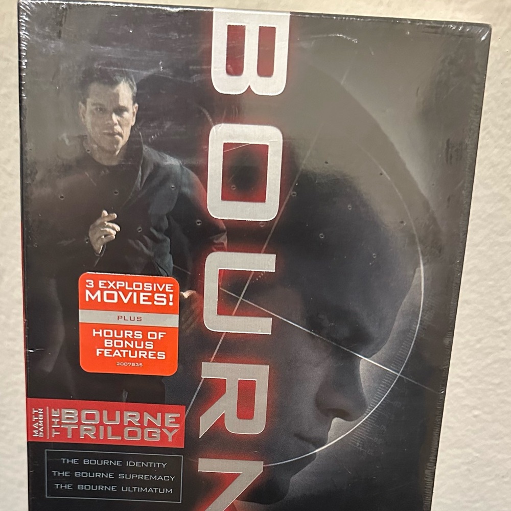 Matt Damon PG-13 The Jason Bourne Trilogy Collection New DVDs all 3 movies